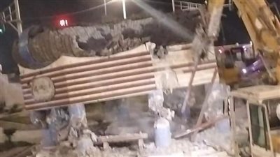 محافظة الإسكندرية توضح أسباب إزالة هدم رمز حديقة سيدي بشر