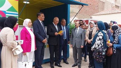 رئيس جامعة بنها يفتتح مقر المشروع الوطني للقراءة بمجمع الكليات