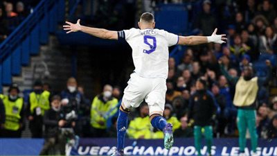 هدف بنزيما اليوم أمام تشيلسي في ربع نهائي دوري أبطال أوروبا 