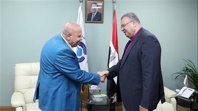 رئيس الإنجيلية يلتقي القس لطيف رمسيس ووفد من مجمع كنائس 