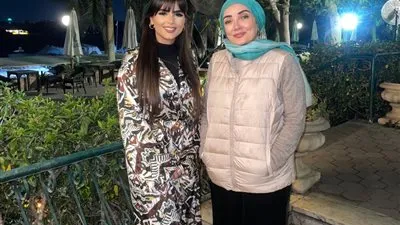 عايدة الأيوبى ضيفة فرح على فى برنامج 