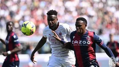 ميلان يسقط في فخ التعادل أمام بولونيا بالدوري الإيطالي