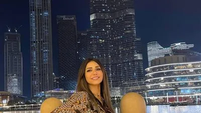 إيناس عزالدين تحصل على الإقامة الذهبية في الإمارات