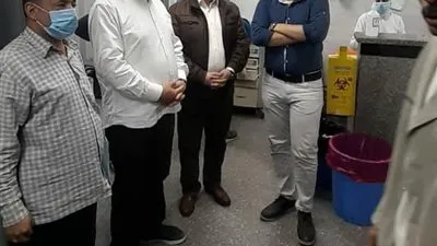 رئيس جامعة بنها يتفقد أعمال التطوير بالمستشفى الجامعي