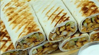 طريقة عمل شاورما الدجاج في المنزل