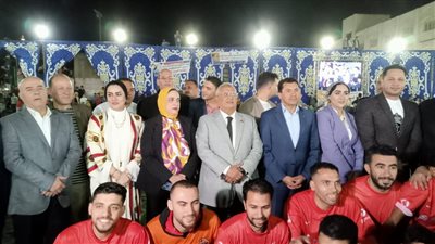 أشرف صبحي يشهد ختام الدورة الرمضانية بمركز شباب ميت أبو الحسين بالدقهلية