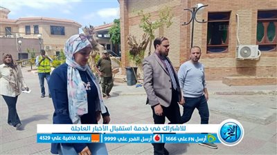 وكيل صحة الإسماعيلية يتفقد مستشفى الحميات لمتابعة سير العمل بخطة التأمين الطبي