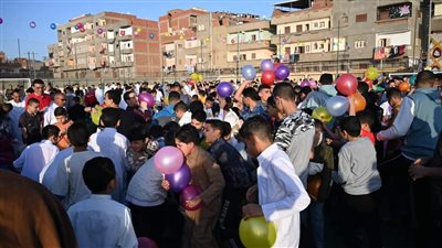 توافد الآلاف على مراكز الشباب في العيد بالدقهلية 