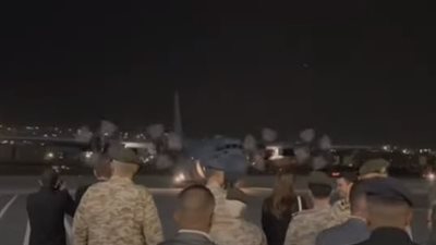 شاهد.. وصول أولى طائرات الإجلاء الأردنية القادمة من السودان إلى عمّان