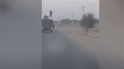 مقطع متداول لدوريات من الجيش السوداني أثناء تمشيط شوارع أم درمان