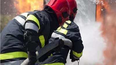 إحراق مبنى المركز الروسي للعلوم والثقافة في نيقوسيا