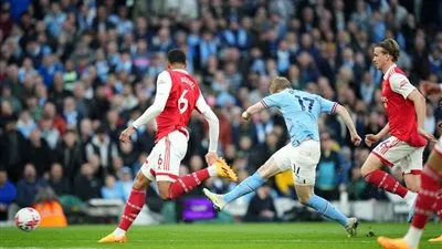 أهداف مباراة مانشستر سيتي ضد آرسنال اليوم الأربعاء 16-4-2023 في الدوري الإنجليزي