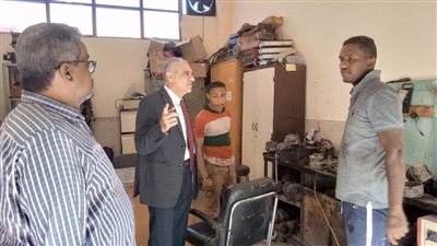 جامعة أسوان تستقبل الطلاب بعد إجازة عيد الفطر المبارك