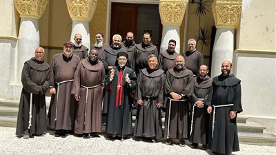 لقاء أخوي للرهبنة الفرنسسكانية بأسيوط 