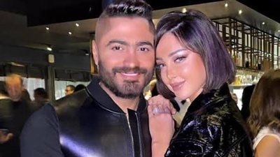 سبب مثير حول إنفصال تامر حسني وبسمة بوسيل 