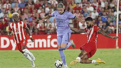 القنوات المفتوحة الناقلة لمباراة ريال مدريد وألميريا اليوم في الدوري الإسباني على نايل سات وعربسات