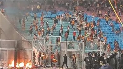 منافس الأهلي.. أحداث شغب في مباراة الترجي التونسي وشبيبة القبائل بدوري أبطال إفريقيا