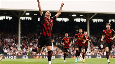 شاهد.. هدف هالاند اليوم في شباك فولهام 