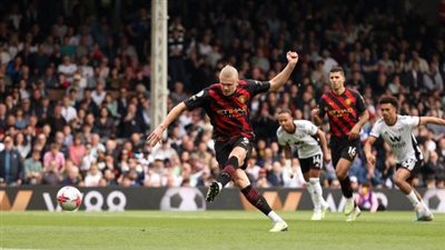 هدف هالاند اليوم في الدوري الإنجليزي