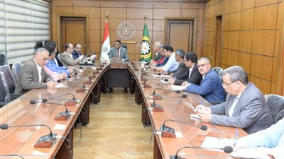 محافظ الدقهلية يعقد اجتماعا لمتابعة تنفيذ الأعمال التمهيدية لرفع كفاءة وإعادة تأهيل وتجميل وتطوير شارع الجيش بالكامل