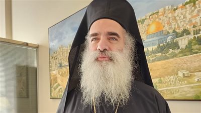 المطران عطا الله حنا يستقبل وفدًا من الكنيسة الأرثوذكسية في صربيا