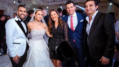 بالصور.. حفل زفاف الممثل والمؤلف كريم سامي كيمز بحضور نجوم الفن