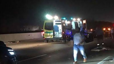 عاجل.. إصابة 4 أشخاص إثر حادث تصادم سيارة برصيف بمنشأة القناطر