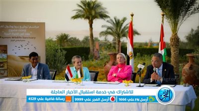 محافظ الفيوم: 