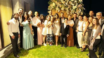 بالصور.. أصالة تحتفل بخطوبة شقيقها أنس نصري 