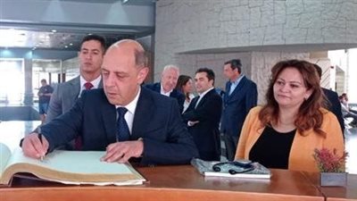 متحف الحضارة يستقبل وزير الصحة البرتغالي والوفد المرافق له