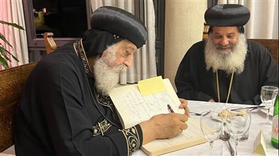 البابا تواضروس: مصر بها 15 مليون مسيحي و90 مليون مسلم يعيشون في سلام ومحبة