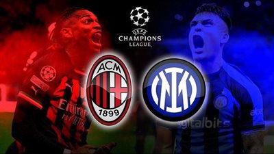 موعد مباراة ميلان ضد إنتر ميلان اليوم الأربعاء 10/5/2023 في نصف نهائي دوري أبطال أوروبا.. وما هي القنوات الناقلة والتشكيل؟
