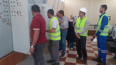 محطة مياه كفر الخضرة بالمنوفية بالمنوفية تحصل على تجديد اعتماد 