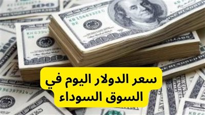 تضارب في السوق السوداء..وسعر الدولار اليوم 14 مايو 