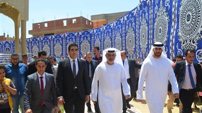 سفارة الإمارات لدى مصر تشارك بافتتاح مسجد عيال زايد في البحيرة