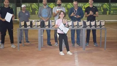 التألق مستمر.. أبطال سيتي كلوب في التنس الأرضي يواصلون حصد المراكز الأولي ببطولات الجمهورية