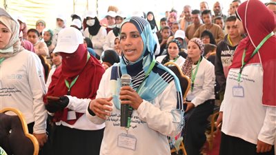 القباج تزور محافظة المنيا وتتفقد مشروع تحسين سبل العيش والتغذية والتمكين للمرأة الريفية 