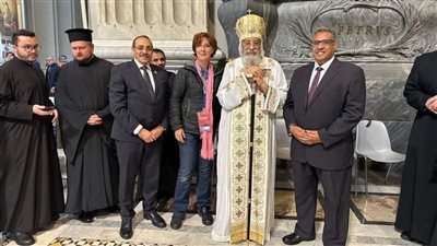 جمعية كاريتاس مصر تشارك قداس البابا تواضروس الثاني بالفاتيكان
