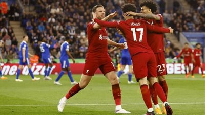 أهداف ونتيجة مباراة ليفربول وليستر سيتي اليوم في الدوري الإنجليزي الممتاز
