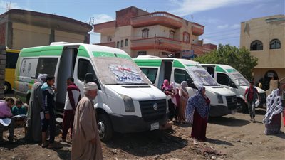 الكشف على 1779 مريضا فى قافلة علاجية بقرية 53 أبوماضي مركز بلقاس