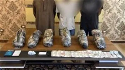 ضبط 25 كيلو من مخدر البانجو وسلاح دون ترخيص فى أسوان