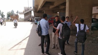 صور.. آراء طلاب الشهادة الإعدادية في امتحان اللغة العربية بالقليوبية