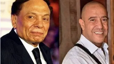 الفنان أشرف عبد الباقي في تهنئة خاصة لعادل أمام عبر 