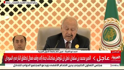عاجل - القمة العربية.. ولي العهد السعودي: نأمل أن تتوصل مباحثات جدة إلى وقف فعال لإطلاق النار في السودان