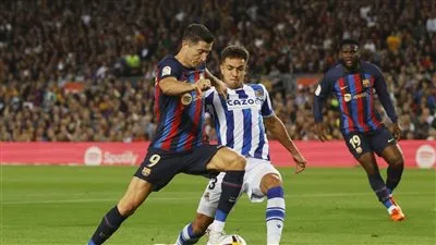 أهداف ونتيجة مباراة برشلونة ضد ريال سوسييداد اليوم في الدوري الإسباني