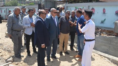 محافظ القليوبية يتابع مشروعات بنها وشبرا الخيمة 