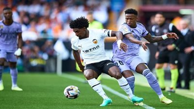 في مباراة مثيرة.. ريال مدريد يسقط على ملعب فالنسيا بهدف بالدوري الإسباني