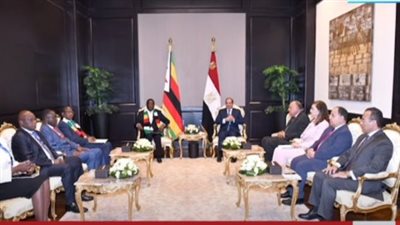 عاجل.. رئيس زيمبابوي يؤكد تطلع بلاده لتطوير مسار العلاقات مع مصر