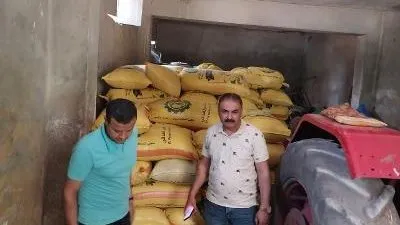 حملات مكثفة للرقابة علي عمليات تجميع القمح بالمخالفة للقرارات بالدقهلية