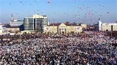 آلاف الشيشان ينظمون مسيرة مندّدة بحرق القرآن